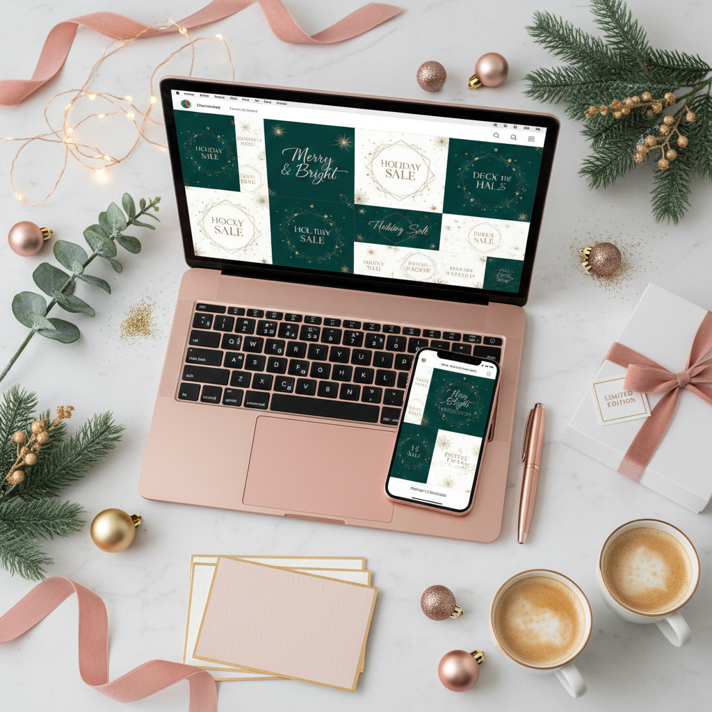 Christmas Templates Mockup