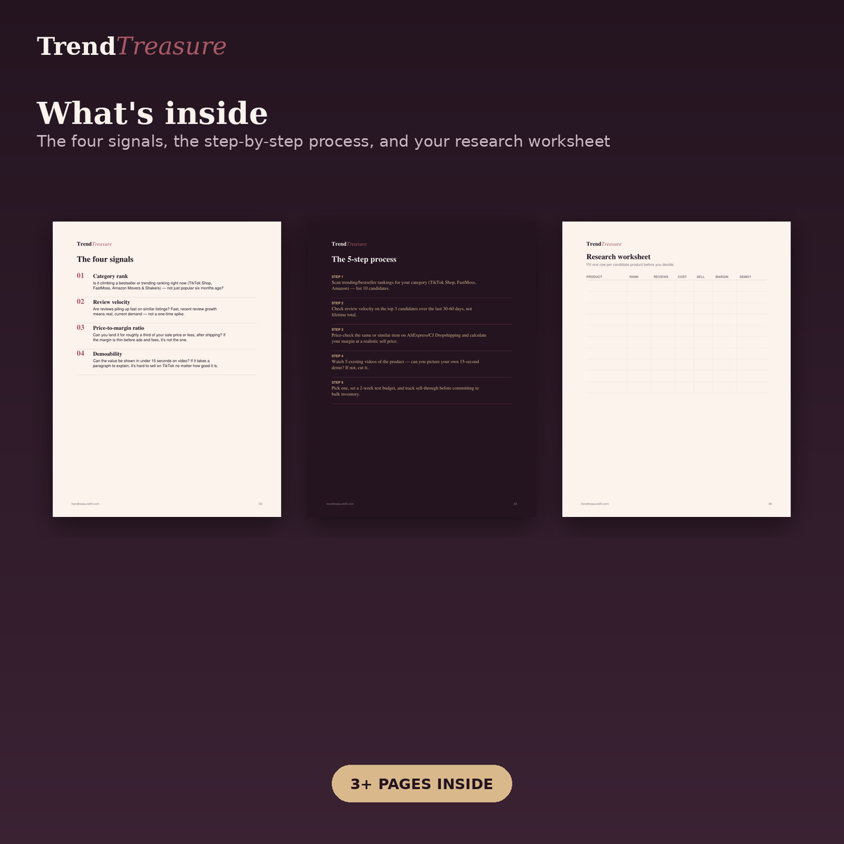The Product Scout (Digital Download)