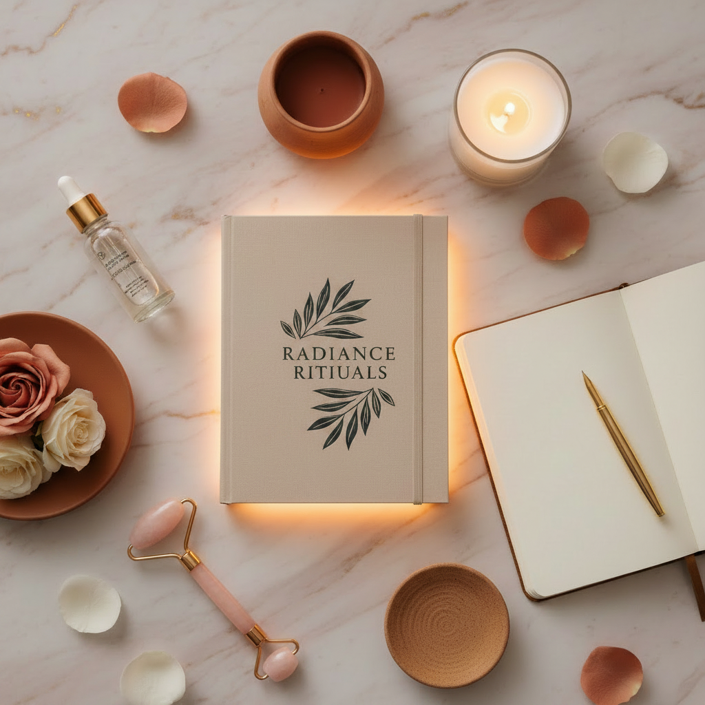 Glow Skin Routine Guide digital skincare PDF cover
